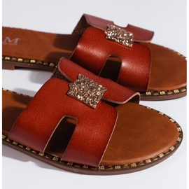 Naisten ruskeat varvastossut 2