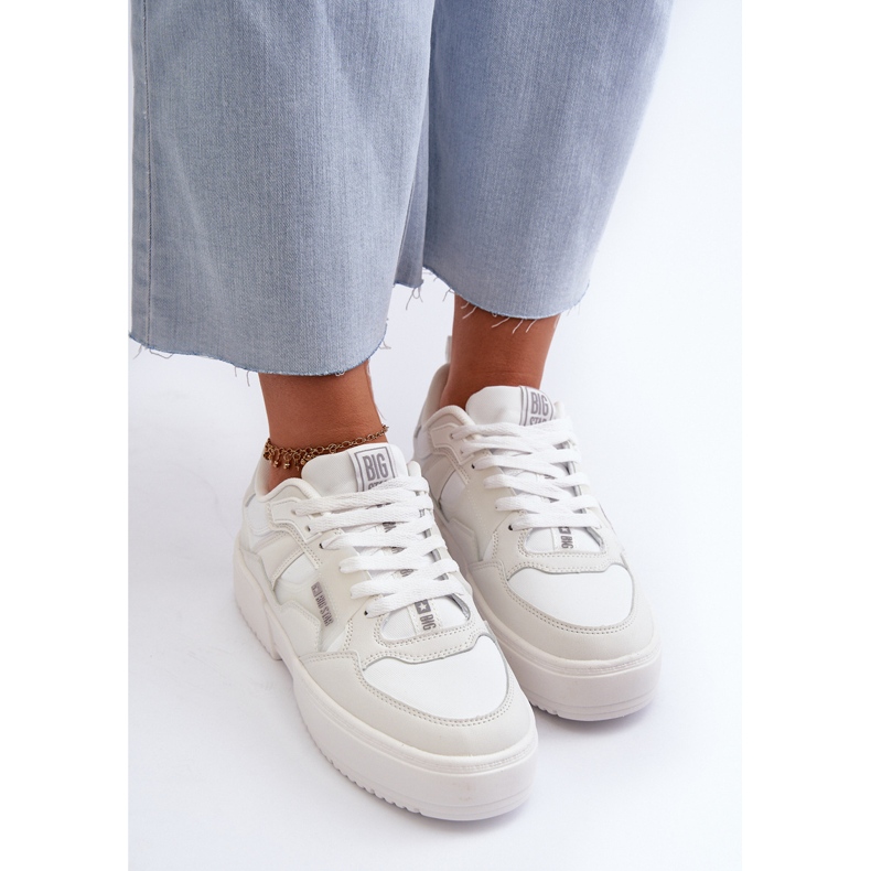 Big Star naisten tennarit NN274357 Memory Foam System valkoinen 1