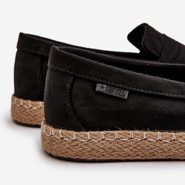 Miesten Eco Suede Espadrilles Big Star NN174046 musta 1