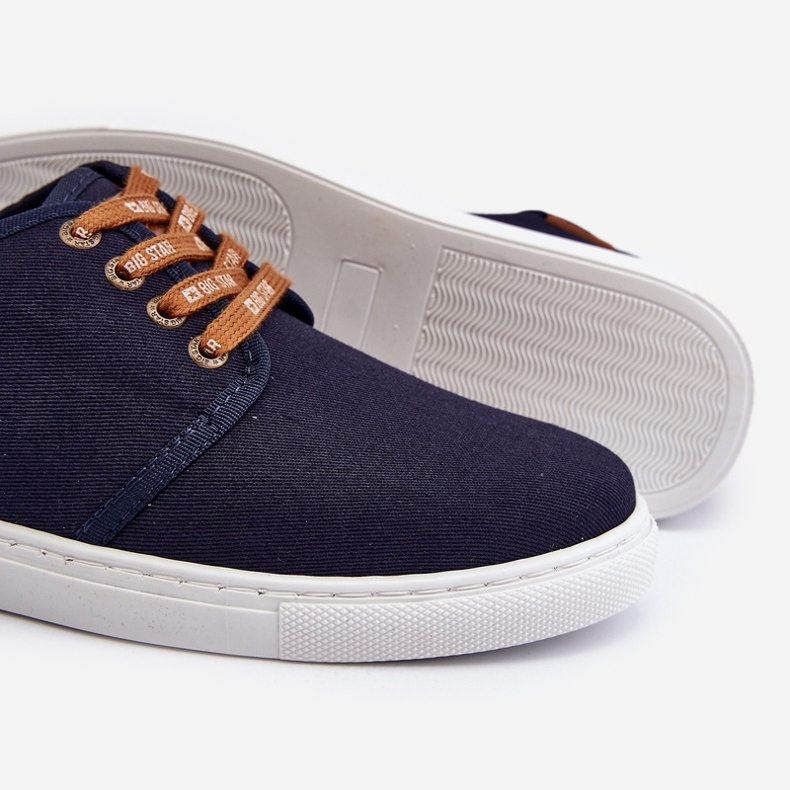 Big Star Miesten tennarit NN176002 Memory Foam System tummansininen 2