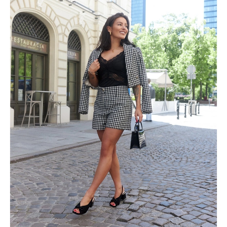 Block-sandaalit, joissa Juwala-nahkapohjallinen musta 1