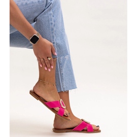 Lippalakit koristeltu Salimba-zirkonilukolla vaaleanpunainen 1