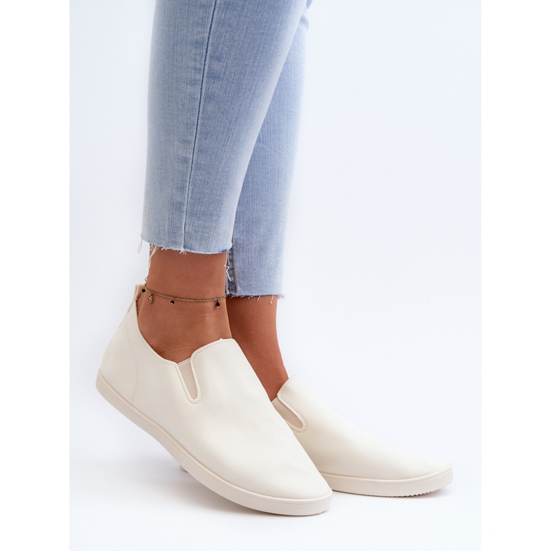 Naisten Slip-On tennarit Beige Lovinia 2