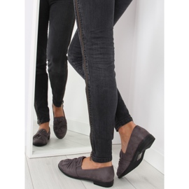 Naisten housut harmaalla rusetilla 2