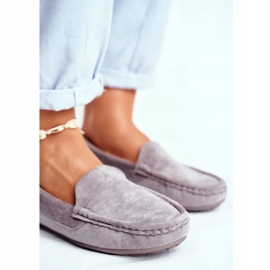 Evento Naisten harmaat mokkasiinit 4