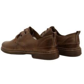 Polbut Miesten nahkakengät 191k ruskea 5