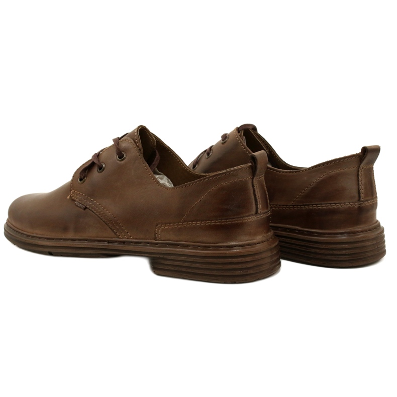 Polbut Miesten nahkakengät 191k ruskea 5