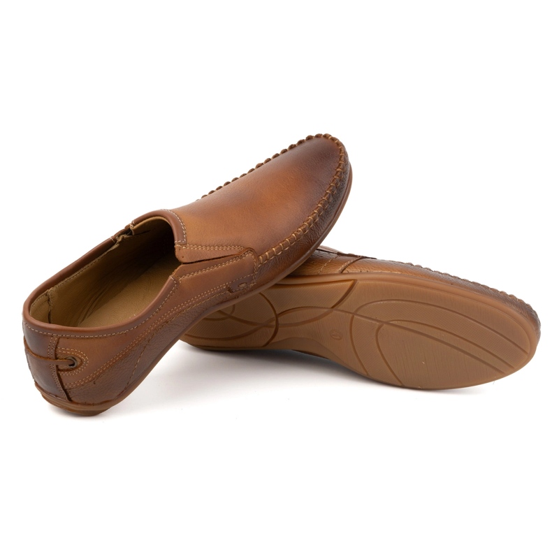 Olivier Miesten nahkakenkä 4206 ruskea 4