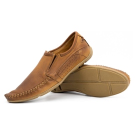 Olivier Miesten nahkakenkä 4206 ruskea 2