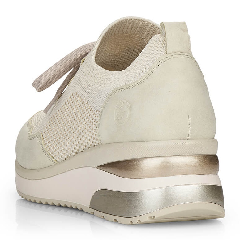 Mukavat naisten kiilaurheilukengät, beige Remonte D2406-60 2