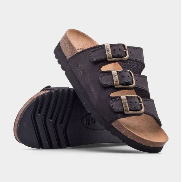 Scholl Rio Ad F23012-1004 varvastossut musta 1