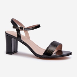 Mustat Glindran korkokengät 1