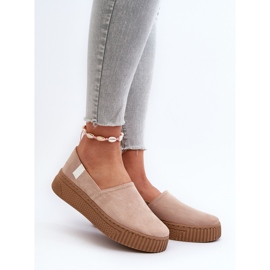 Big Star Naisten lenkkarit NN276007 Memory Foam System beige 2