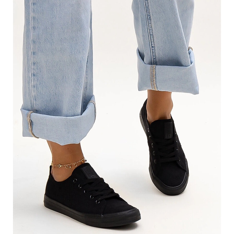 Mustat kankaiset lenkkarit Big Star LL274226 1