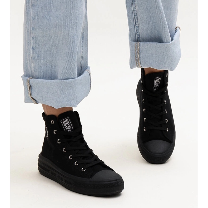 Mustat korkeat lenkkarit Big Star LL274A182 1