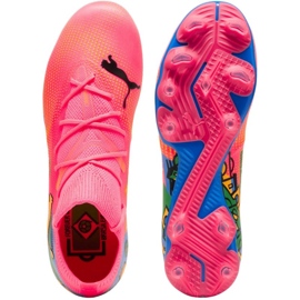 Puma Future 7 Match Njr FG/AG M 107840 01 jalkapallokengät punainen 1