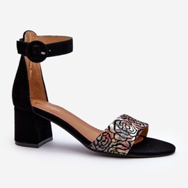 Mokkakorkoiset sandaalit Maciejka 04141-48 musta 1