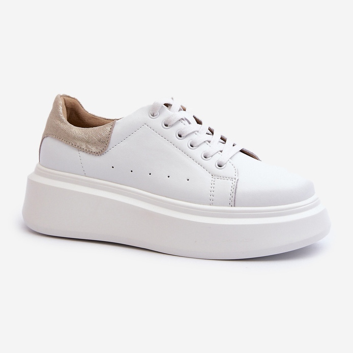 S.Barski D&amp;A naisten lenkkarit LR568 valkoinen 2