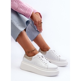 S.Barski D&amp;A naisten lenkkarit LR568 valkoinen 1