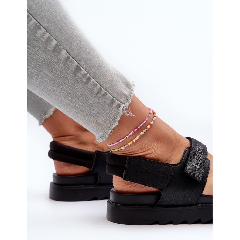 Naisten sandaalit Big Star Platformilla NN274750 musta 1