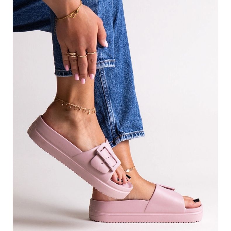 Pink Big Star NN274A663 varvastossut vaaleanpunainen 1