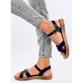 Nevada Black naisten sandaalit musta 2