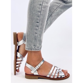 Spokey Silver naisten sandaalit hopea 2