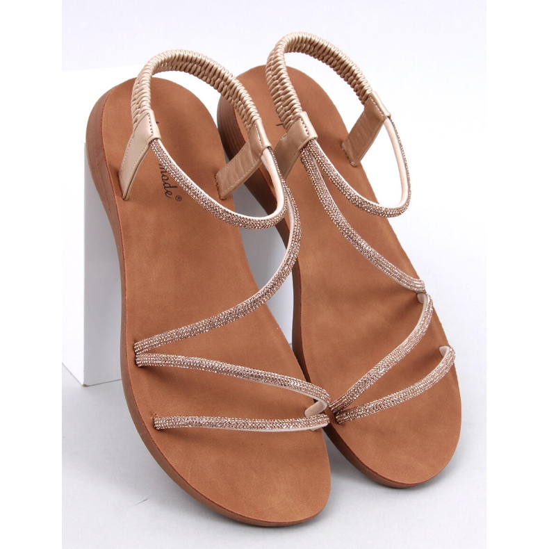 Prostis Gold kevyet naisten sandaalit kultainen 1