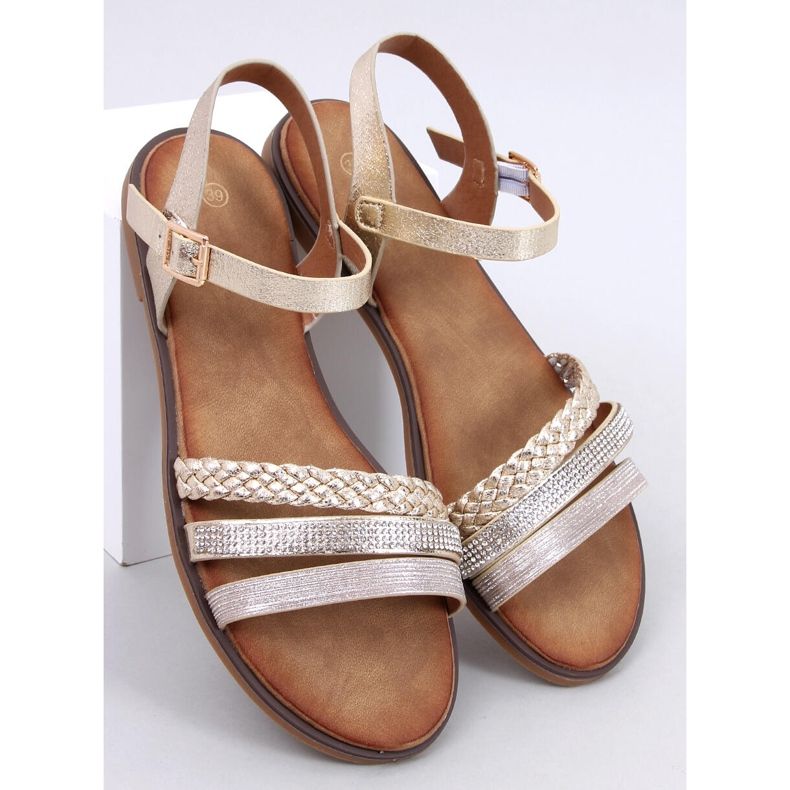 Pasini Gold naisten sandaalit kultainen 1