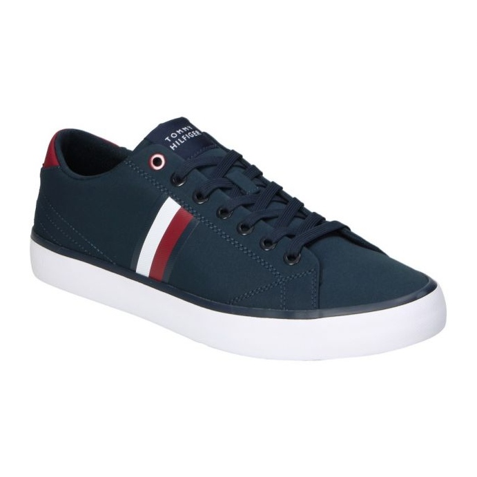 Tommy Hilfiger Vulc Low Stripes verkkokengät FM0FM04946 DW5 sininen 1