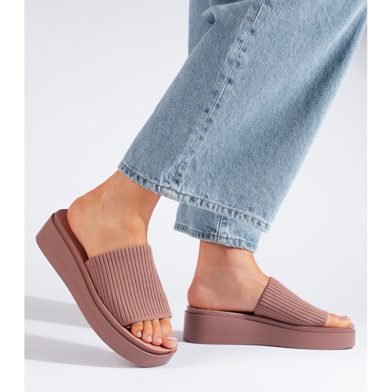 Sergio Leone Naisten vaaleanpunaiset sandaalit vaaleanpunainen 1