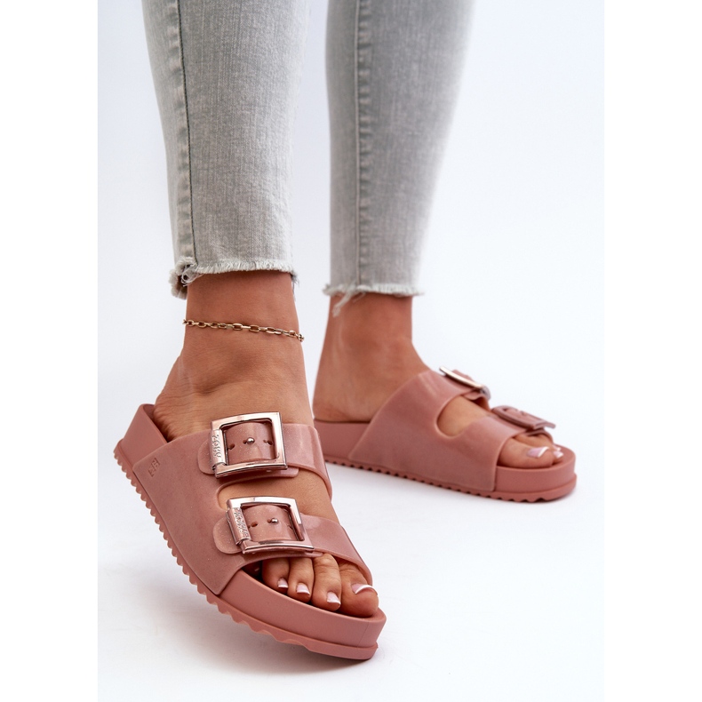 Naisten sileät varvastossut ZAXY HH285156 Dirty Pink vaaleanpunainen 1