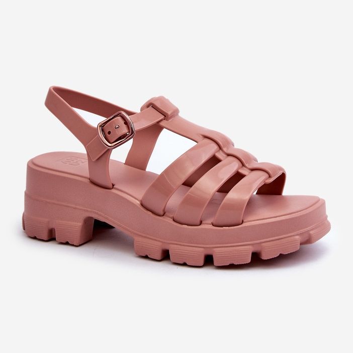 Tuoksuvat naisten sandaalit ZAXY NN285038 Dirty Pink vaaleanpunainen 1