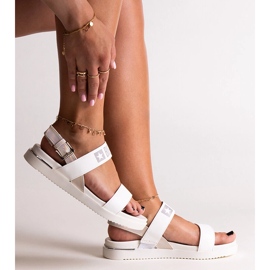 Valkoiset urheilusandaalit Big Star LL274939 valkoinen 1