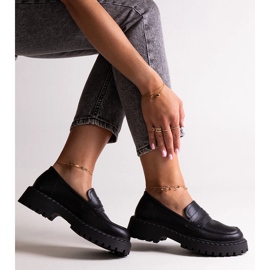 Mustat nahkakengät Big Star LL274458 1