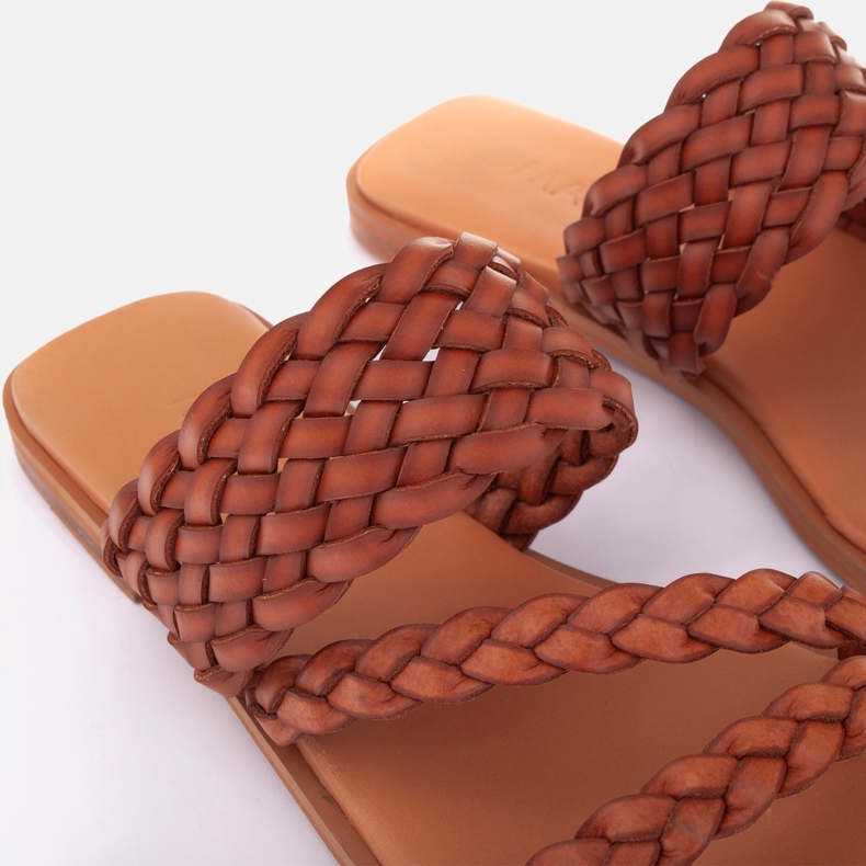 Marco Shoes Roma varvastossut ruskea 2