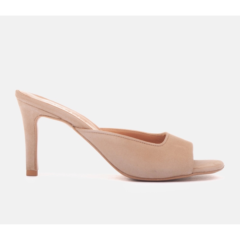 Marco Shoes Palermon varvastossut beige 1