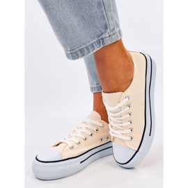 Fargis Beige naisten klassiset tennarit 2