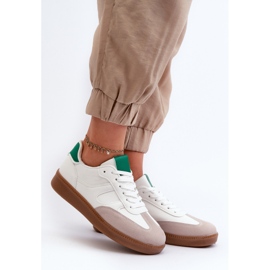 Naisten matalat lenkkarit, valkoinen Uvetta 2