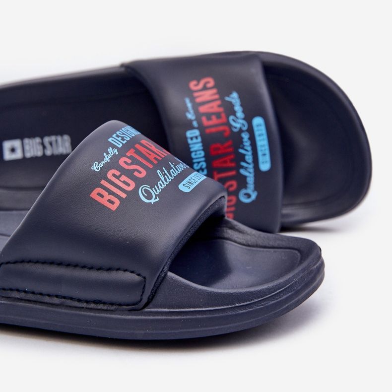 Big Star -lasten vaahtomuovitossut NN374516 tummansininen 1