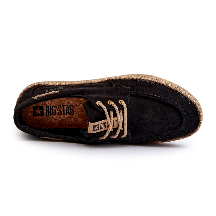 Miesten nauhalliset espadrillit Big Star NN174051 musta 2