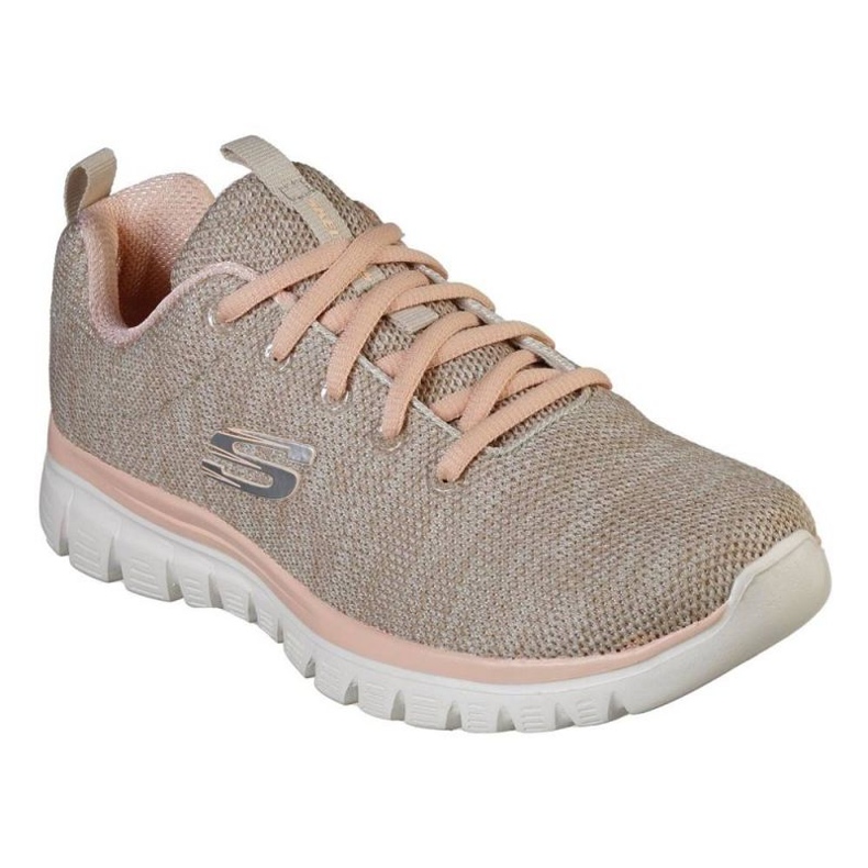 Skechers Graceful Twisted Fortune 12614 Ntcl kengät beige 1
