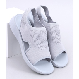 Aldos Grey pehmeät harjakattoiset sandaalit harmaa 1