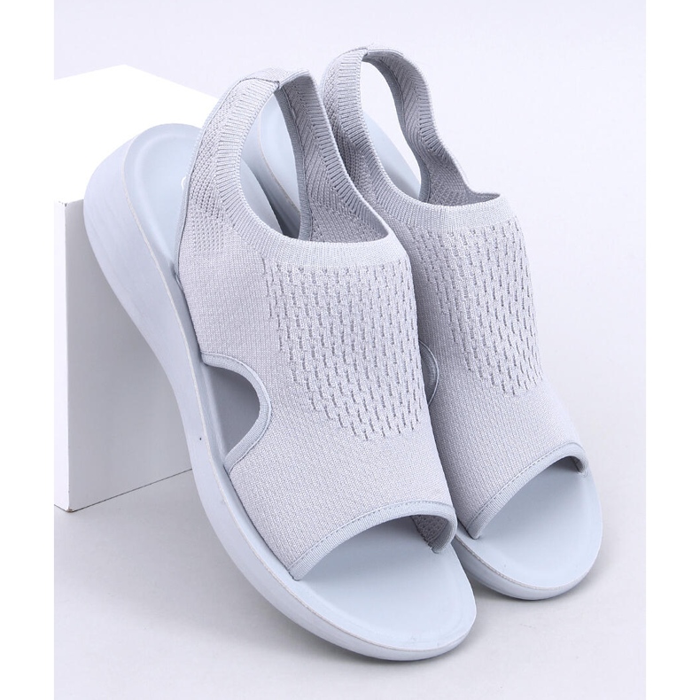 Aldos Grey pehmeät harjakattoiset sandaalit harmaa 1