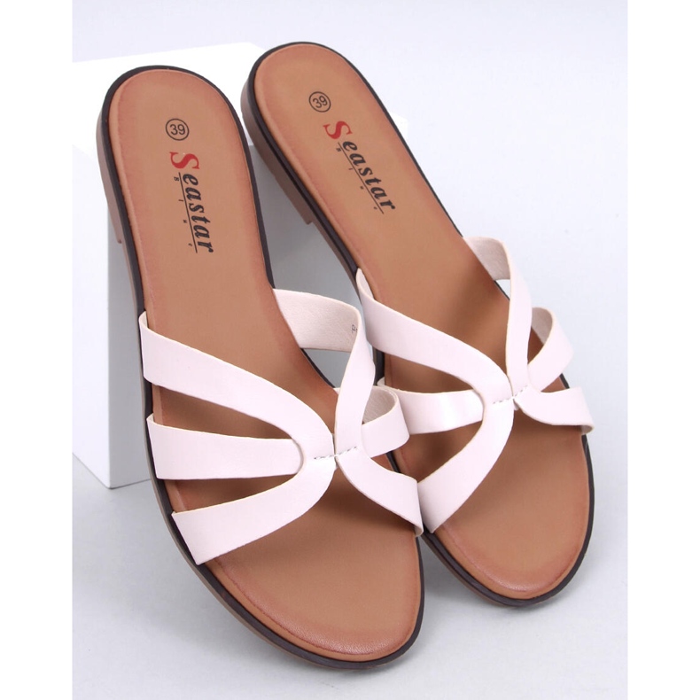 Fabrices Beigen herkät naisten tossut 1