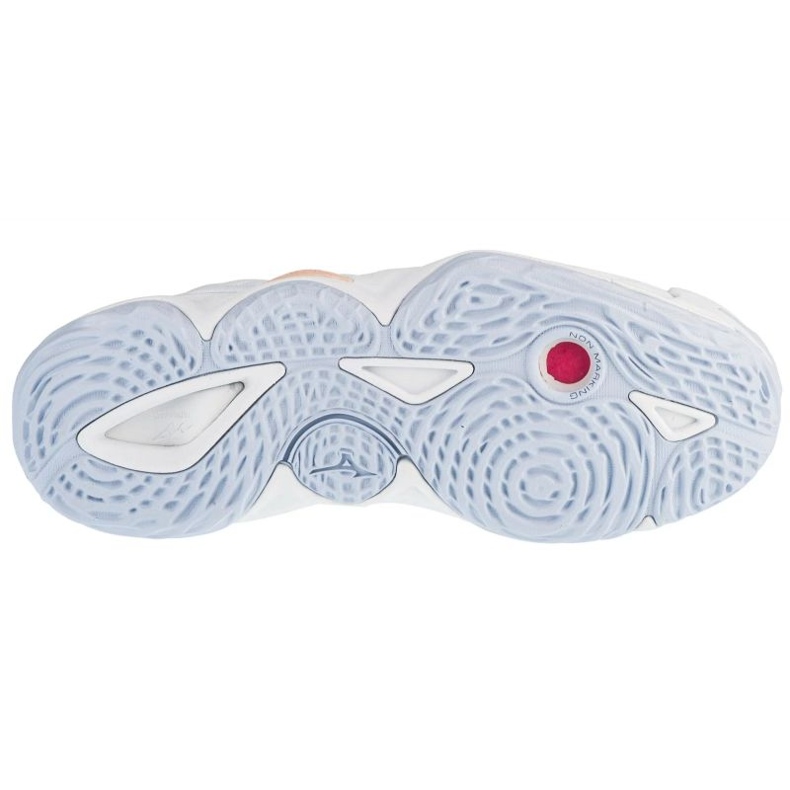 Mizuno Wave Momentum 3 W V1GC231200 lentopallokengät, valkoinen 1