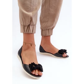 Naisten kumibalettikorut jousella, musta Georia 2