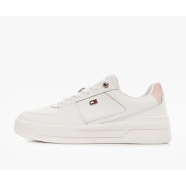 Tommy Hilfiger Flag Basket Sneaker W FW0FW080810LA kengät valkoinen 1