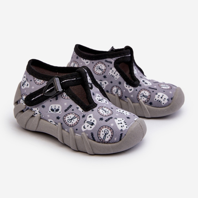 Mukavat lasten tossut BEFADO 110N488 Harmaa 1