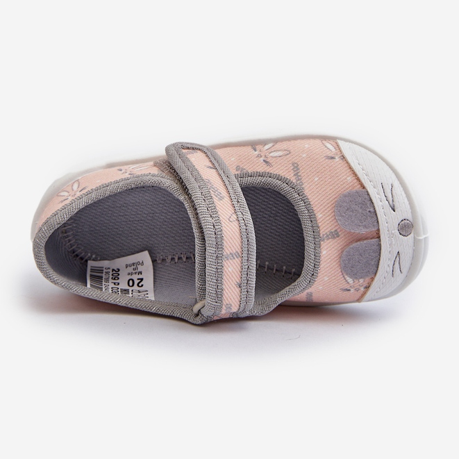 Befado Rabbit Ballerina -tossut 209P036 Persikka oranssi 2